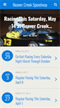 Mobile Screenshot of beavercreekspeedway.com